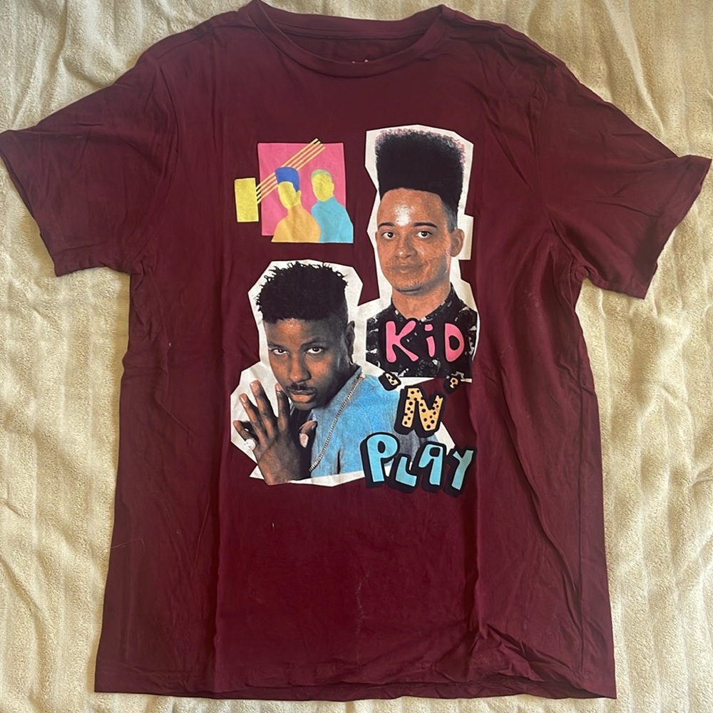 Kid ‘n’ Play From House Party The Movie Size Medium In Burgundy